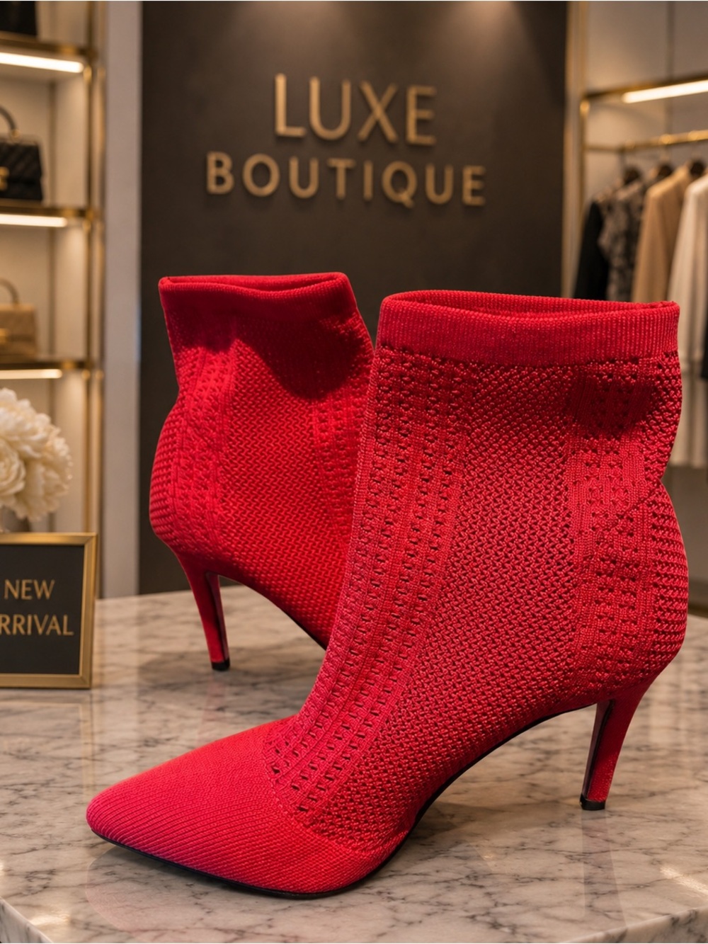 New Stiletto Pointy Toe Bootie